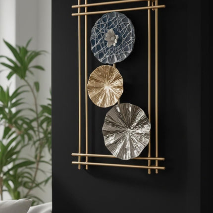 Modern Metal Wall Art Collection for Home and Office Decor