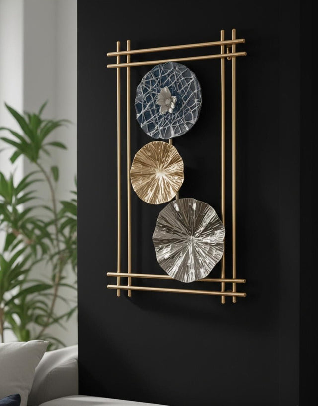 Modern Metal Wall Art Collection for Home and Office Decor