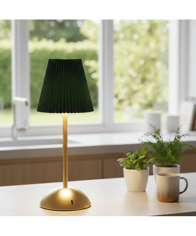 Forest Green Ambiance Desk Lamp for Home, Office & Bedroom