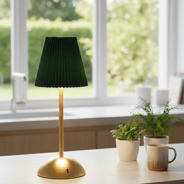 Forest Green Ambiance Desk Lamp for Home, Office & Bedroom