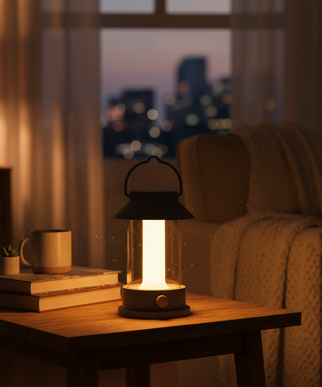 Rechargeable LED Lantern – Portable Indoor/Outdoor Light