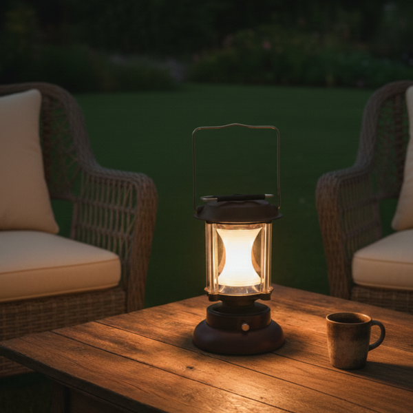 Vintage LED Light for Indoor/Outdoor & Emergency Use