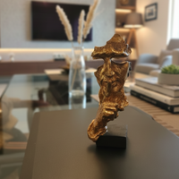 Abstract Human Form Resin Sculpture – Luxury Statement Decor