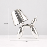 Metal Baloon Art LED Night Lamp – Mood Light for Bedroom & Living Room