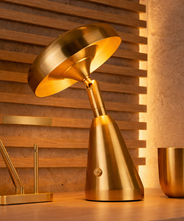Minimalist & Modern Decor Lamp -  Premium Metal Body