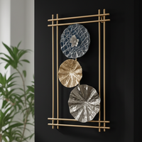 Elegant Trio Disc Metal Wall Art
