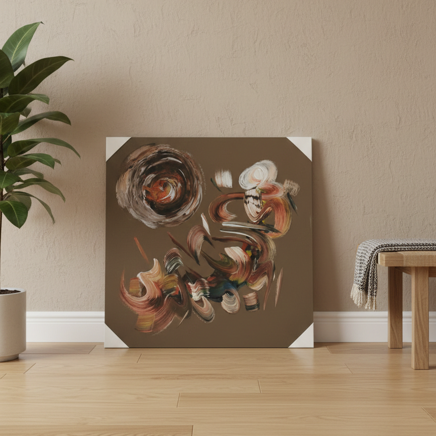 Artistic Handmade Canvas Islamic Wall Art