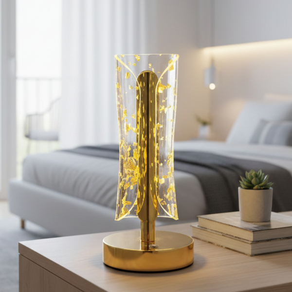 Crystal Touch Glow Table Lamp – Modern Luxury Accent Lighting