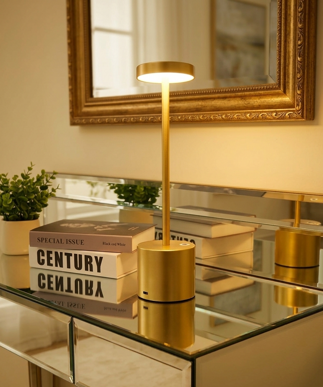 Elegant Rechargeable Touch Lamp – Perfect Ambient Light