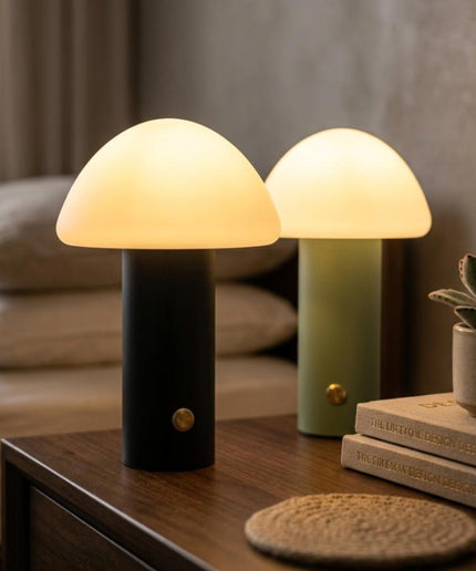 Modern Mushroom Rechargeable Touch LED Lamp