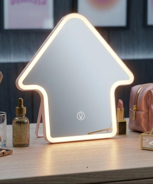 Home Style LED Light Vanity Mirror | 3-Tone Smart Touch Lighting