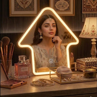 Home Style LED Light Vanity Mirror | 3-Tone Smart Touch Lighting