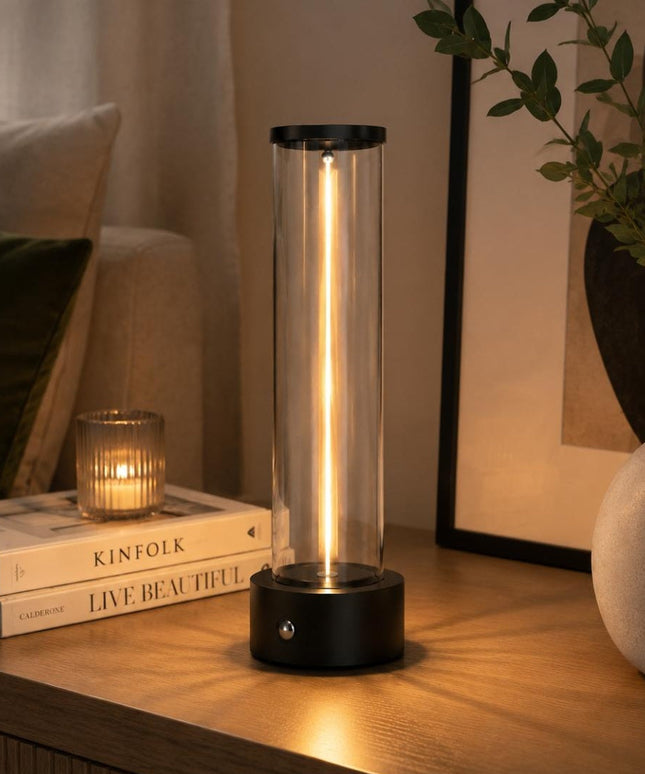 Quantum LED Night Lamp – Magnetic, Rechargeable & Touch-Sensor
