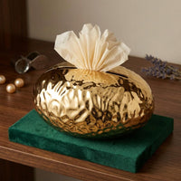 Elegant Gold Tissue Box Cover Home Decor