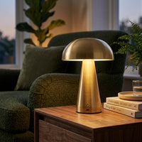 Luxury Mushroom Rechargeable LED Touch Lamp