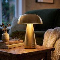Luxury Mushroom Rechargeable LED Touch Lamp
