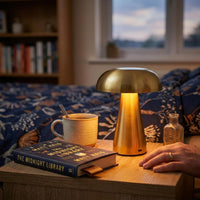 Luxury Mushroom Rechargeable LED Touch Lamp