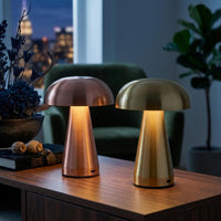 Luxury Mushroom Rechargeable LED Touch Lamp