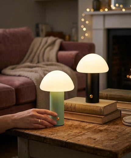 Modern Mushroom Rechargeable Touch LED Lamp