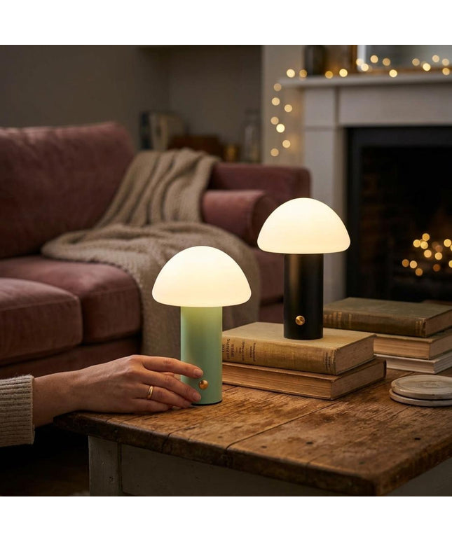 Modern Mushroom Rechargeable Touch LED Lamp