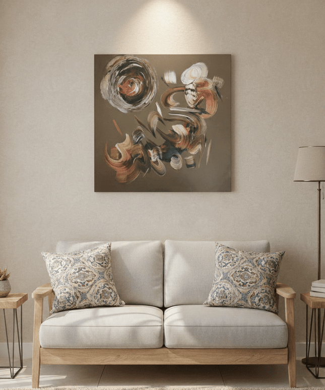 Artistic Handmade Canvas Islamic Wall Art