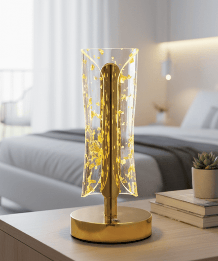Crystal Touch Glow Table Lamp – Modern Luxury Accent Lighting