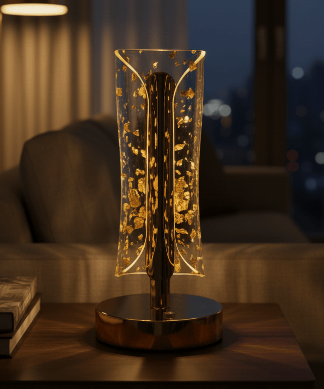 Crystal Touch Glow Table Lamp – Modern Luxury Accent Lighting