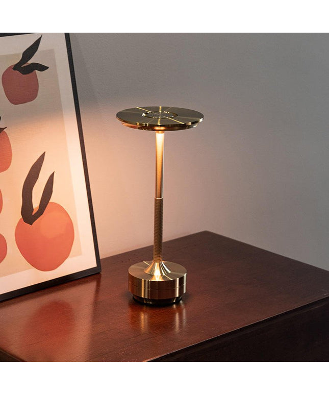 Luxury Rechargeable LED Touch Lamp - Premium Metal Body
