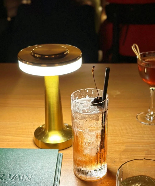 Modern Touch Table Lamp – Metallic Finish