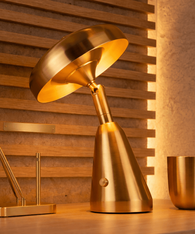 Minimalist & Modern Decor Lamp -  Premium Metal Body