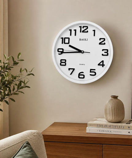 Modern Minimalist Round Wall Clock