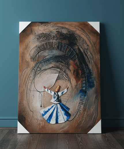 The Dervish and the Endless Path of Awakening | Canvas Wall Art
