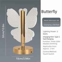 Touch Butterfly LED Table Lamp – Elegant Decorative Ambient Light